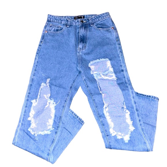 5/25$ ✨ Pretty little thing Mom Jeans - Picture 1 of 6